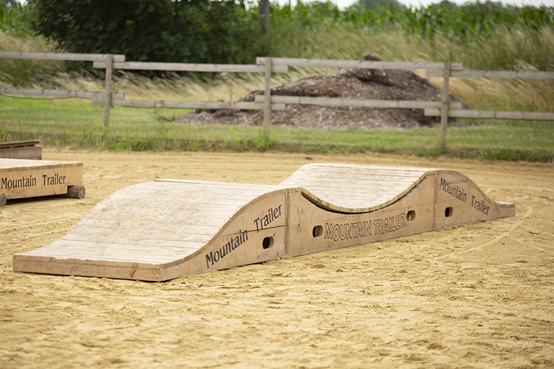 Mobile Spitz-/Hängebrücke