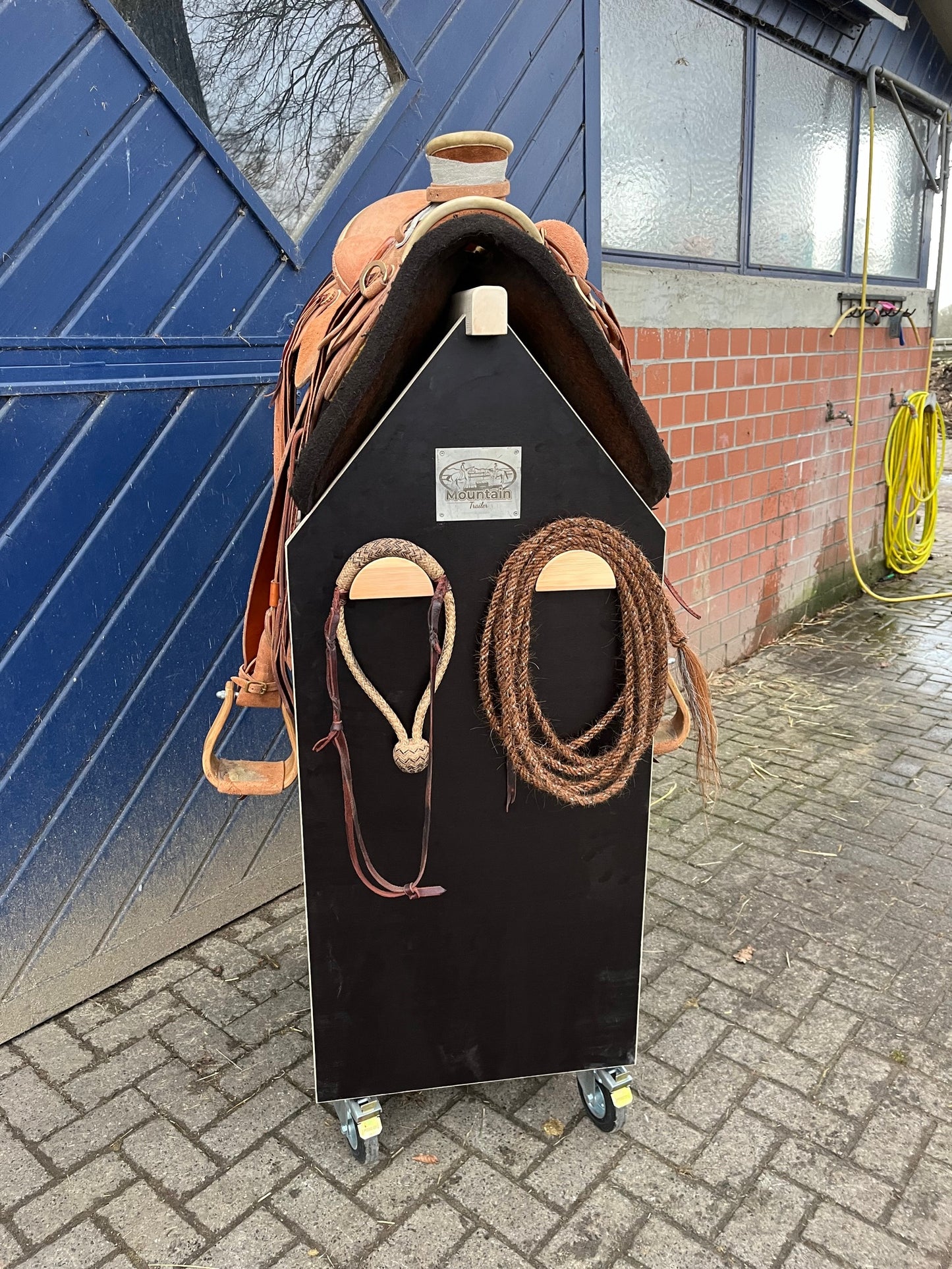 Sattelcaddy (dunkel)