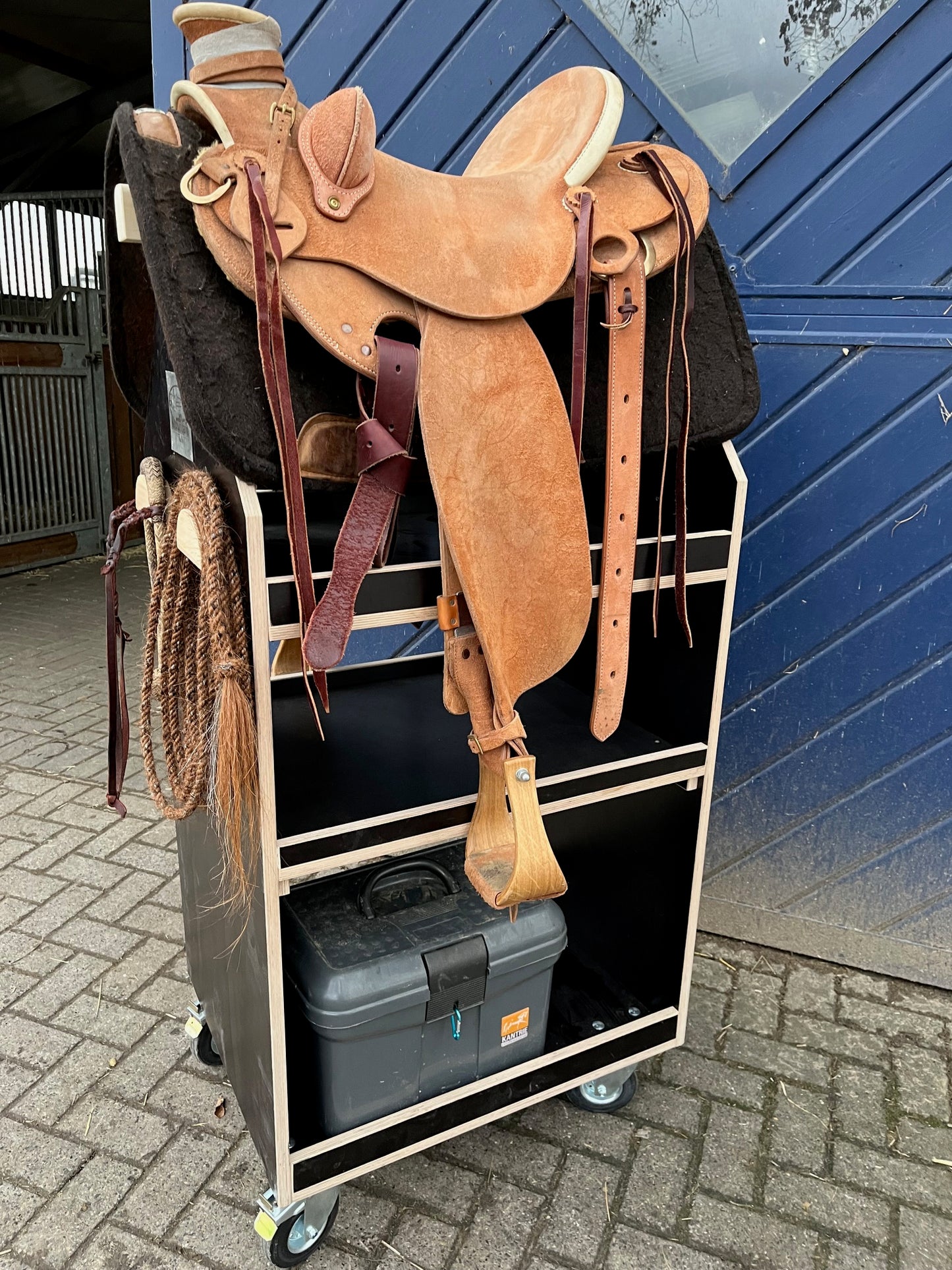 Sattelcaddy (dunkel)